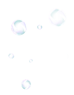 彩色泡泡插图素材透明气泡肥皂水泡