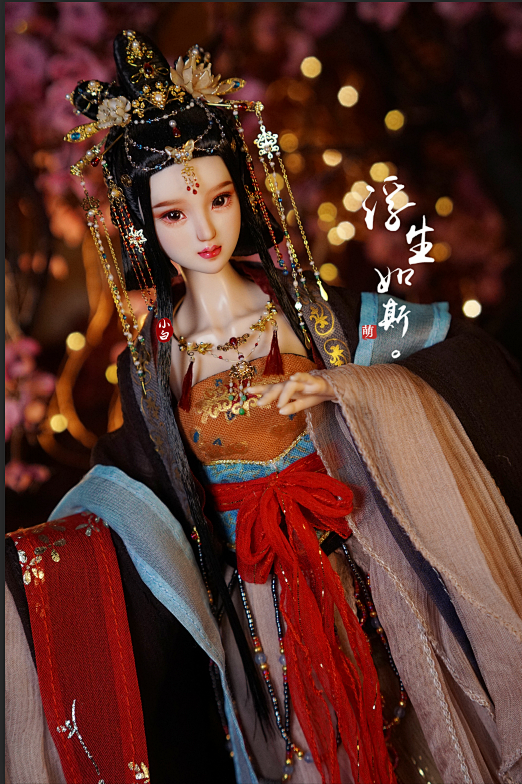 【静轩阁】ob27娃衣 古装娃娃衣服-合...