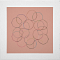 #14 Multi-color-circles – A new minimal geometric composition each day