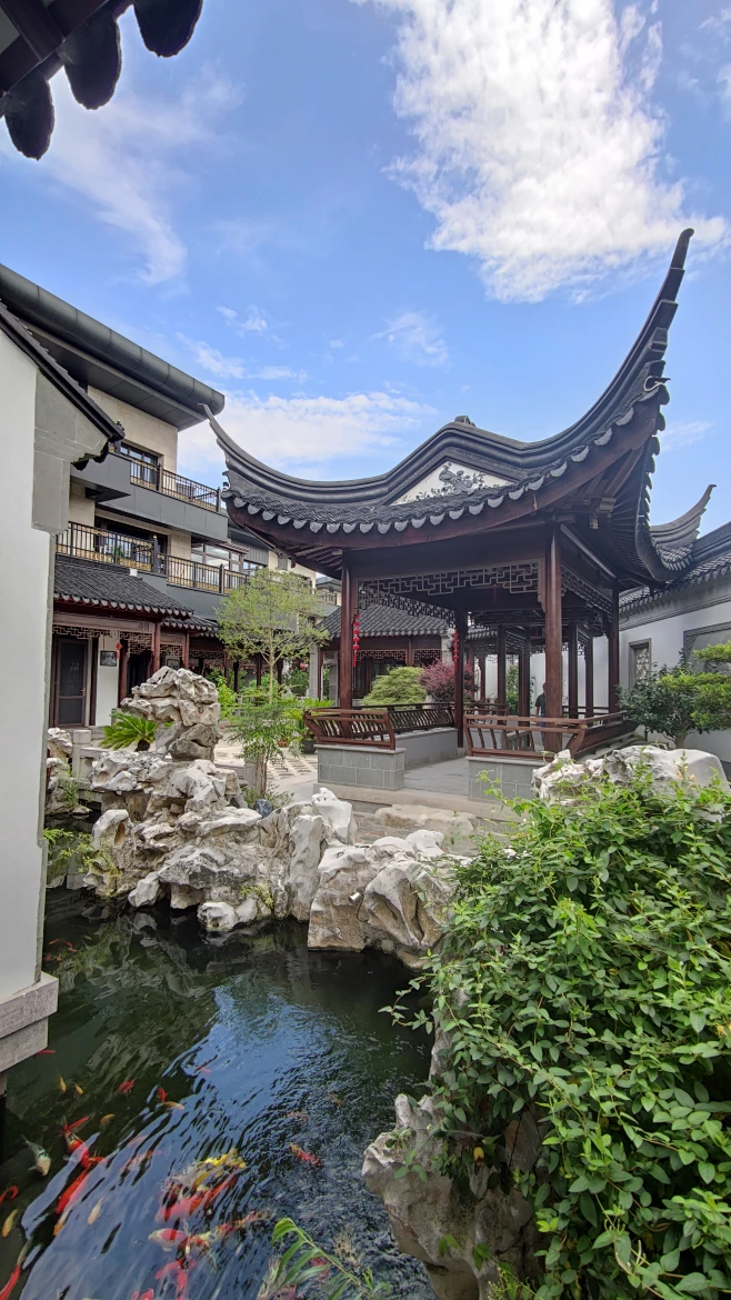 中航越玺-苏园营造-苏州中式园林设计公司-景观-花园-别墅庭院设计-苏州融景景观营造有限公司-花瓣网