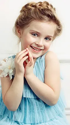 欧美可爱小女孩高清手机壁纸