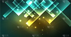 几何形状,抽象,潮人,背景聚焦,荧光,活力,创造力,红色,闪亮的,弯曲