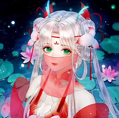 雨探花采集到古风女头像