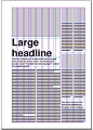 Twelve column layout. It gives you so much options on how to lay out your text and image blocks. Rarely used in magazines, more often in newspapers.