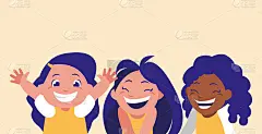 cute little girls avatar character