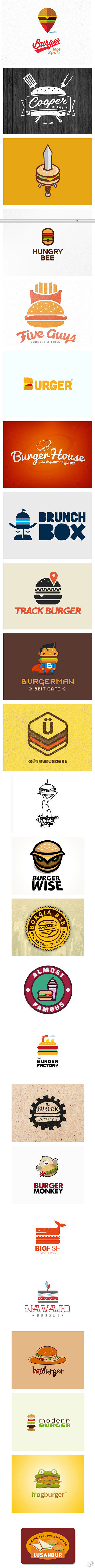 #汉堡标志设计#