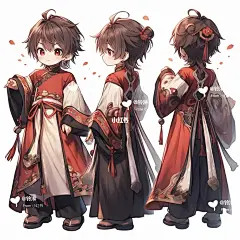 少年汉服设计 待出