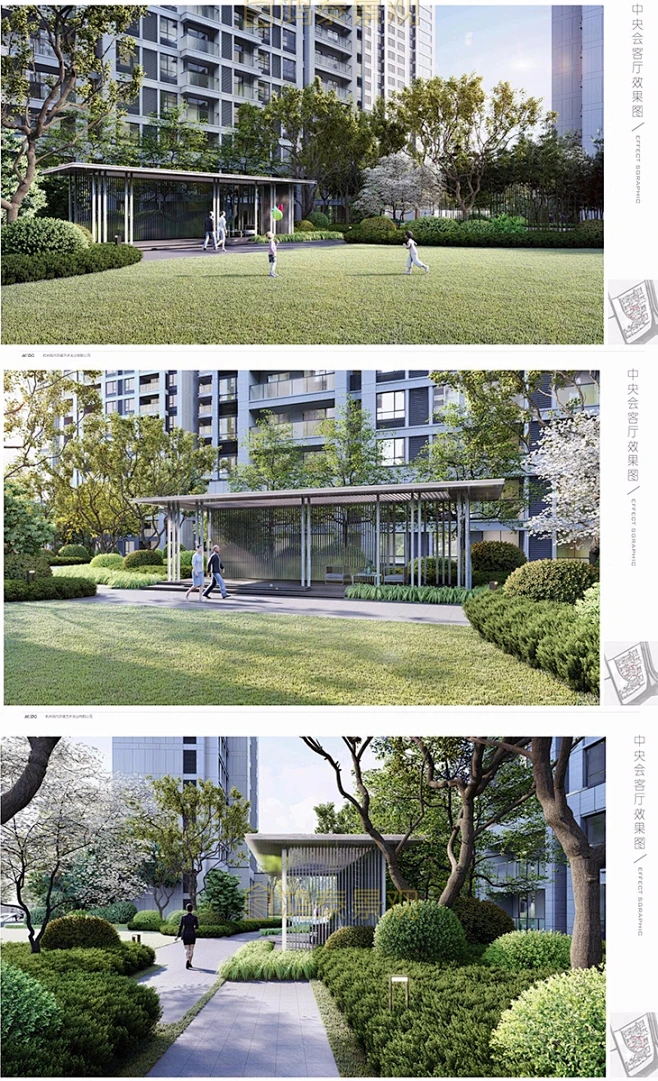 2020全新中式住宅景观方案文本新中式居住区大区景观设计文本合集-花瓣网