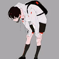 男生头像冷酷帅气侧脸