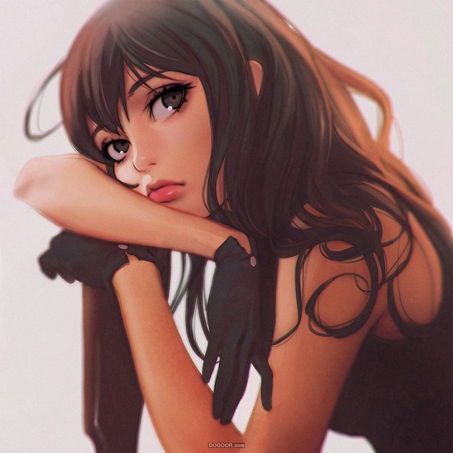 俄罗斯插画家Ilya Kuvshinov...