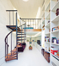 Belsize Park Flat contemporary-staircase