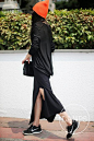 {LAMPS} dream spring系列 RO黑色经典半身层叠紧身长裙 原创 设计 新款 2013