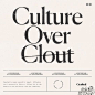 Gorgeous vintage inspired graphic design with minimalist typography and simple layout.