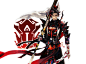 #剑网3同人图##浩气##恶人##苍云#今天早早发出来吧，今晚值夜的是他俩【斩绝……】
