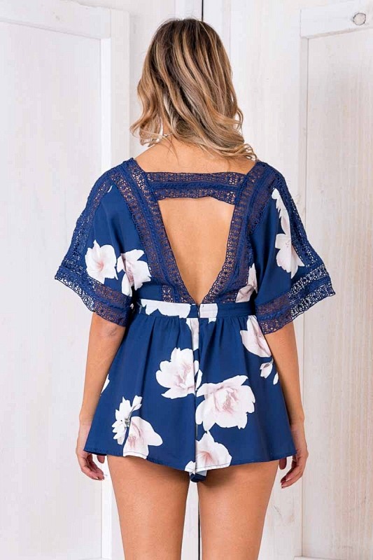 Eva playsuit - Blue ...