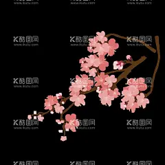 梅花桃花PNG  - 源文件下载【酷图网】梅花桃花PNG,水墨梅花,中国风梅花,清新梅花,腊梅,手绘梅花,桃花,樱花,花卉,梅兰竹菊,花草,海报背景,工艺插画,传统文化,广告设计,PNG免扣素材,