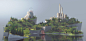 Teapot Island, Milan Vasek : I really love Eyvind Earle's work and also Banner Saga games (very much inspired by his work) so I've decided to spend some time and try to make something similar in 3d... I'm still testing assets and will think about more int
