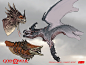 Flying Dragon, Stephen Oakley : We aimed to push our flying dragons into a more Avian direction. <br/>Check of Zac Berry's model of this beasty:<br/><a class="text-meta meta-link" rel="nofollow" href="https://www.ar