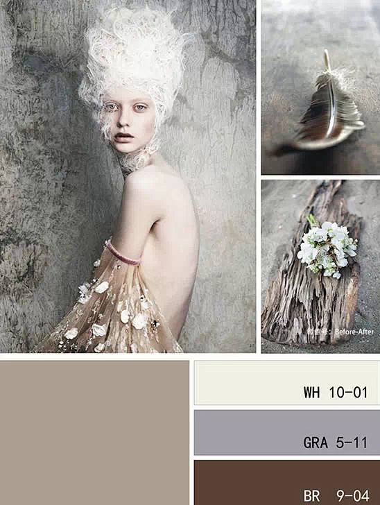 ▼[Before&After]--灰褐色...