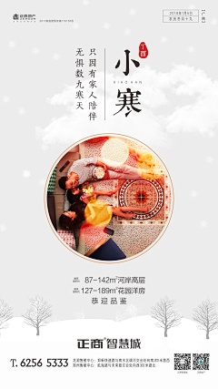逻辑菌采集到小寒海报收集