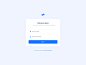 Login / Sign in blue minimal clean yonke sign in form sign in page sign in ui sign in signin log in screen log in form log in page log in login design login screen login form login page login