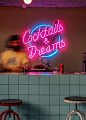 Cocktails & Dreams Neon Sign