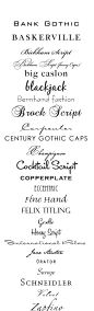 Awesome Fonts: 