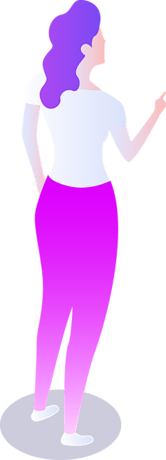 KAYSAR007采集到插画-扁平插画小人物png-情感化插画小人素材png