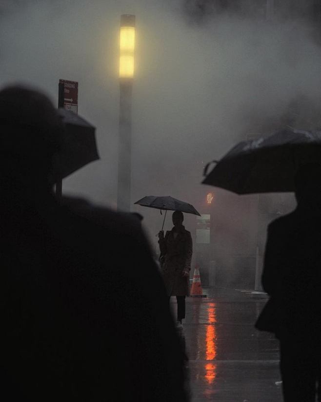 雨中的纽约 | 摄影师Zahava - ...