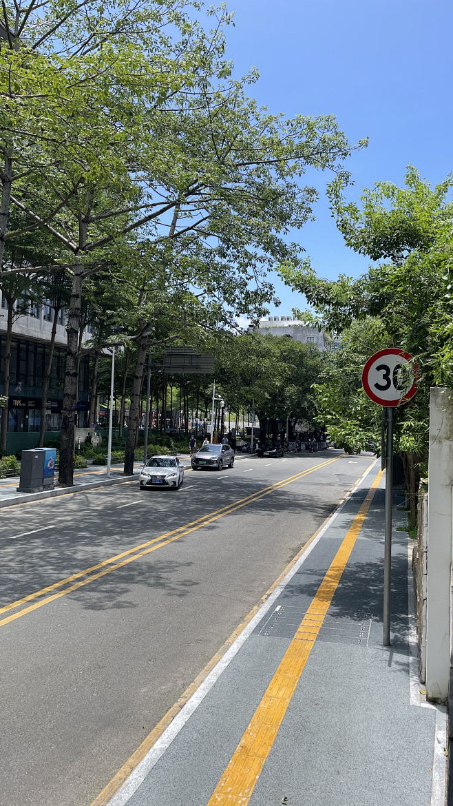 市政路边 马路 路边