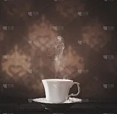 咖啡杯,高雅,卷积云,烤咖啡豆,褐色,芳香的,水平画幅,无人,古老的,古典式