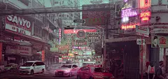 一组高质量场景插画作品欣赏！大部分都是充满科幻色彩的精品大作-搜狐大视野-搜狐新闻