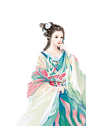 【素材】大量古风（主仙侠）人物立绘，背景，素材【不定时更新】_橙光游戏吧_百度贴吧_古风女子 _T2018927 #率叶插件，让花瓣网更好用#