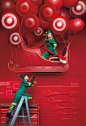 Target Holiday Times Square : To help Target get merry in Times Square for the holidays we created a modern day workshop for Santa complete with mail room, gift wrapping center, sleigh garage, R&D laboratory and much more.–Agency: Mother New YorkCreat