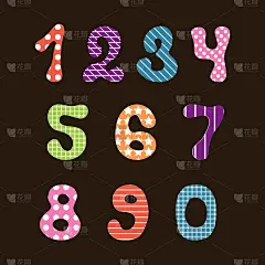 纺织品,可爱的,数字,举起手,小山羊,式样,条纹,圆点,华丽的,绘制
