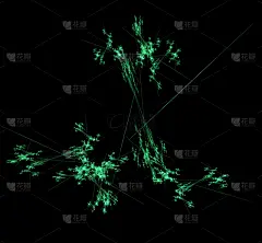 纹理效果,不明飞行物,分形,背景,图像,绿色,数码图形,三维图形,幻想