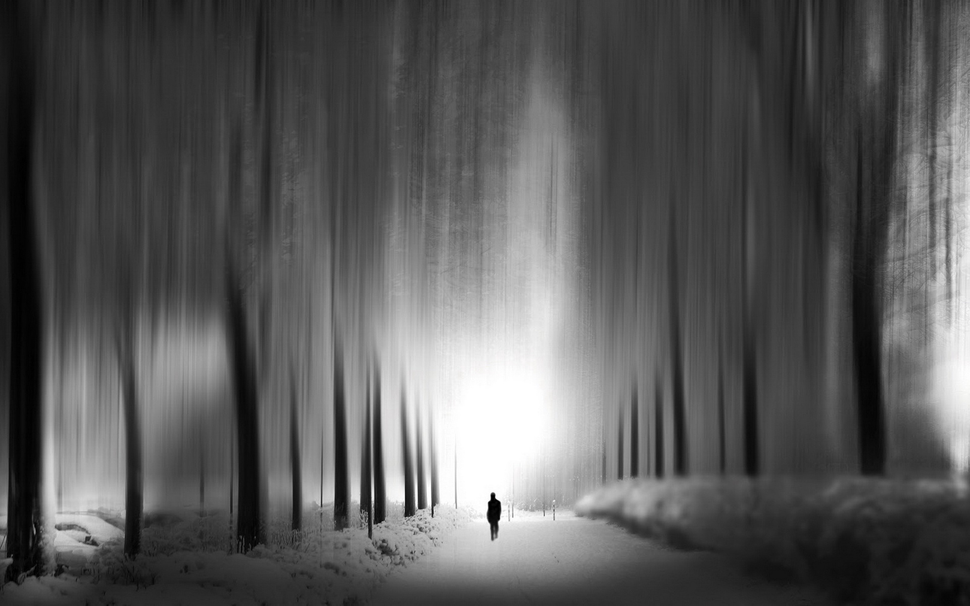 回忆主题黑白简约ppt背景图片