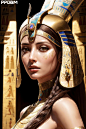 重现古埃及神话的爱神·哈索尔
AI系列