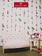 DIY Fresh Flower Wall