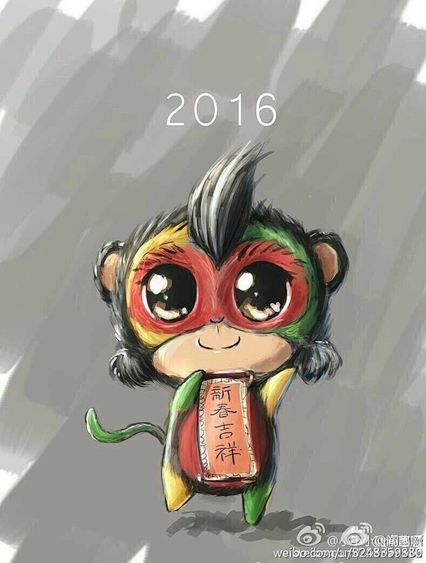 如何评价 2016 猴年春晚吉祥物「康康...