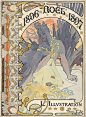 L’Illustration, Noël, 1896 - 穆夏作品高清图下载 - 艺术大家