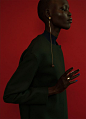 Colombian designer Paula Mendoza's latest collection is all about refined textures and linear shapes, a departure from the heavier, more ornate pieces she's known for. Her bold aesthetic is still recognizable and a few silhouettes have carried over, like 