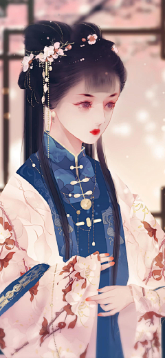 樱络手绘采集到古风画