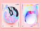 2 of my favs baugasm poster daily poster a poster every day graphic design iridescent