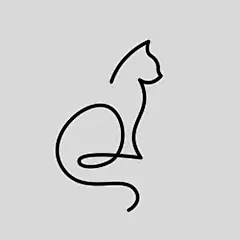 One Line Animal Drawings by Loooop