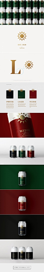 Kazakhstan's Premium Beer (Concept) - Packaging of the World - Creative Package Design Gallery - http://www.packagingoftheworld.com/2016/12/kazakhstans-premium-beer.html: 