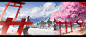 阴阳师手游 茨木童子 同人图 插画 壁纸 | ？？？ | 半次元-第一中文COS绘画小说社区