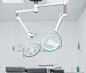 STERIS HarmonyAIR A-Series LED Surgical Light : The HarmonyAIR A-Series Surgical Lighting System redefines optical performance through excellent color, contrast, clarity, and control. A unique peninsula design provides optimal illumination at the surgical