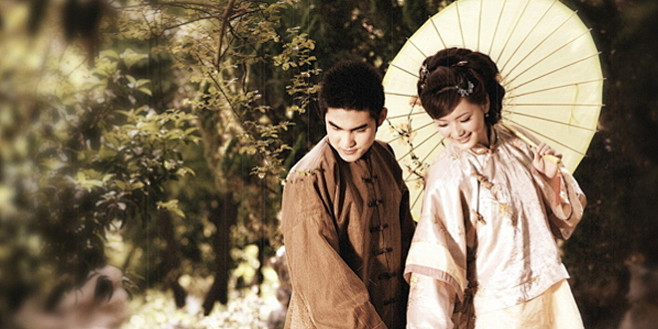 中式复古婚纱照风格解析 拍完美中式特色婚...