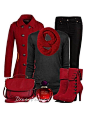 I love the color red. I really do. Year-round, for everything.